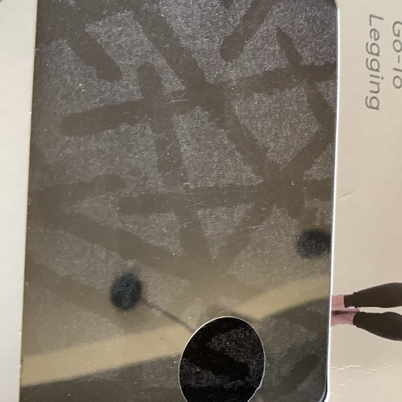 Pact Grey patterned leggings, L - Picture 3 of 3